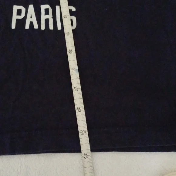 Lacoste Live Paris rare crewneck long sleeve navy tshirt 6 M/L - Picture 5 of 15